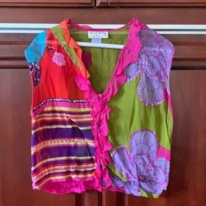 Vintage 1970’s 3 piece- 2 tops and skirt from designer Rene Derhy